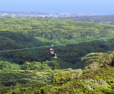 Skyline Poipu Zipline Kauai