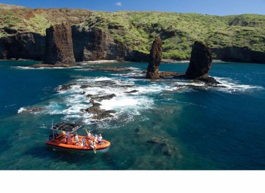 Lana'i Ocean Rafting Snorkel & Dolphin Tour