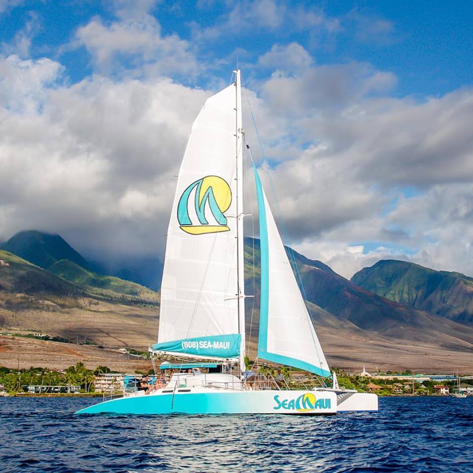 Sea-Maui-Kaanapali-Sailing-catamaran